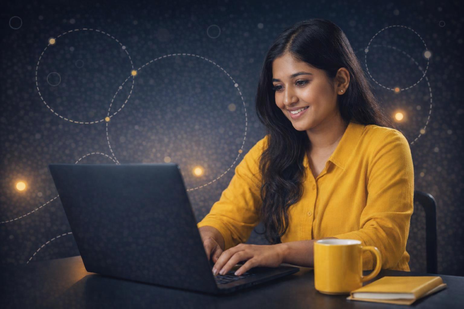 A budget-friendly SEO consultant offering expert advice to a small business owner.