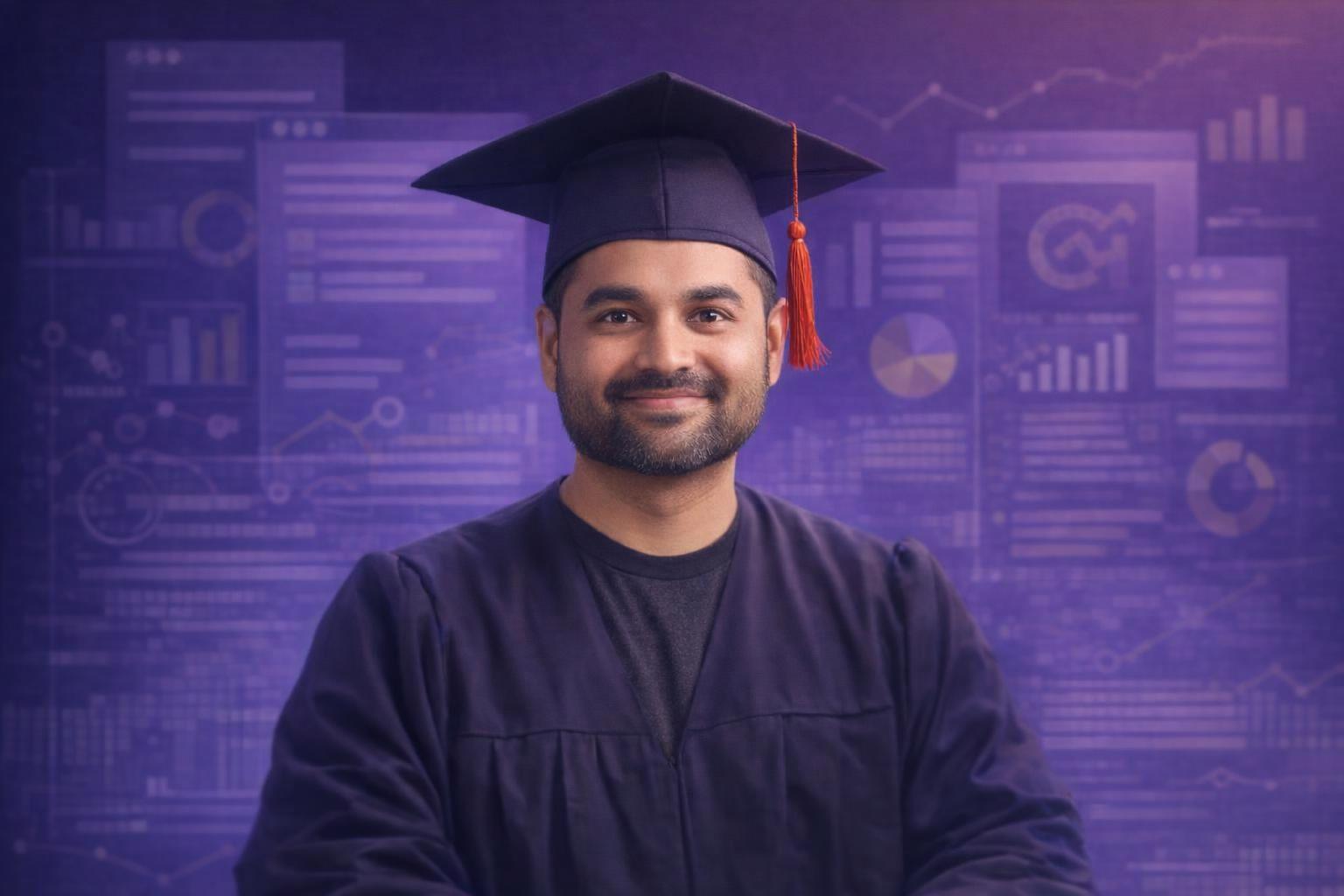 A certificate awarded to a participant at a prestigious search engine optimization course.