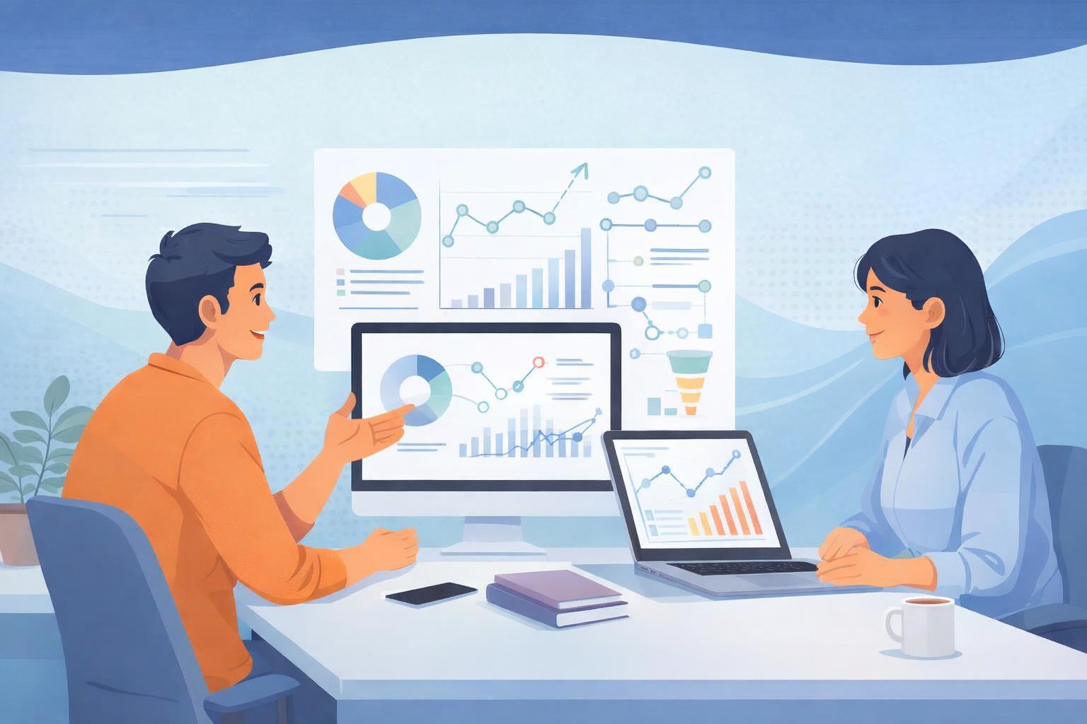 A business owner comparing digital marketing agency and personal mentorship.