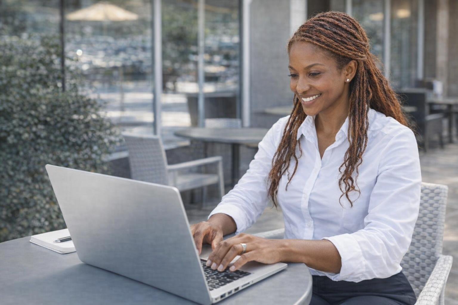 A digital strategist explaining platform-specific marketing approaches to a client.