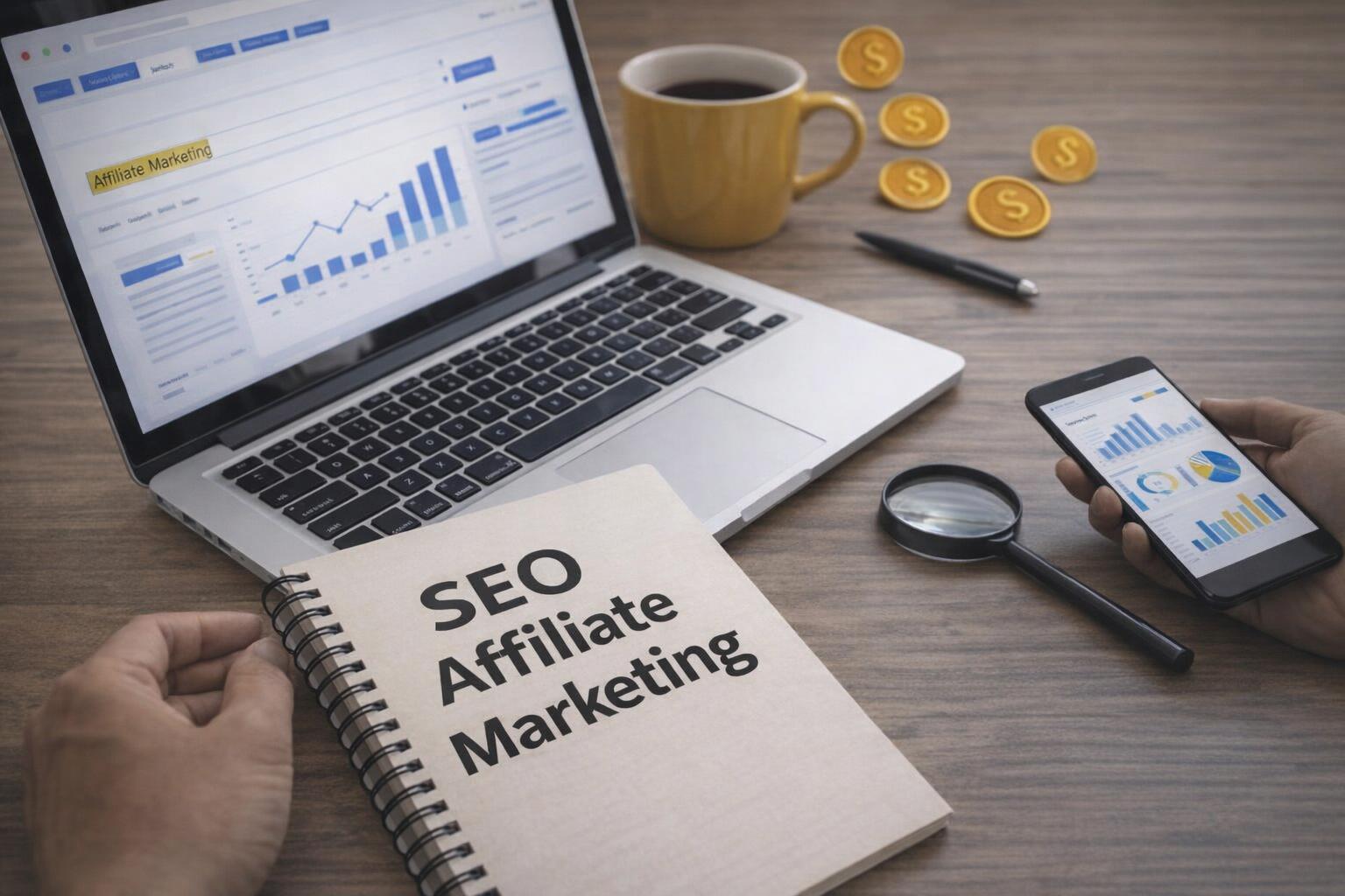 An affiliate marketer exploring strategies to improve their online visibility.