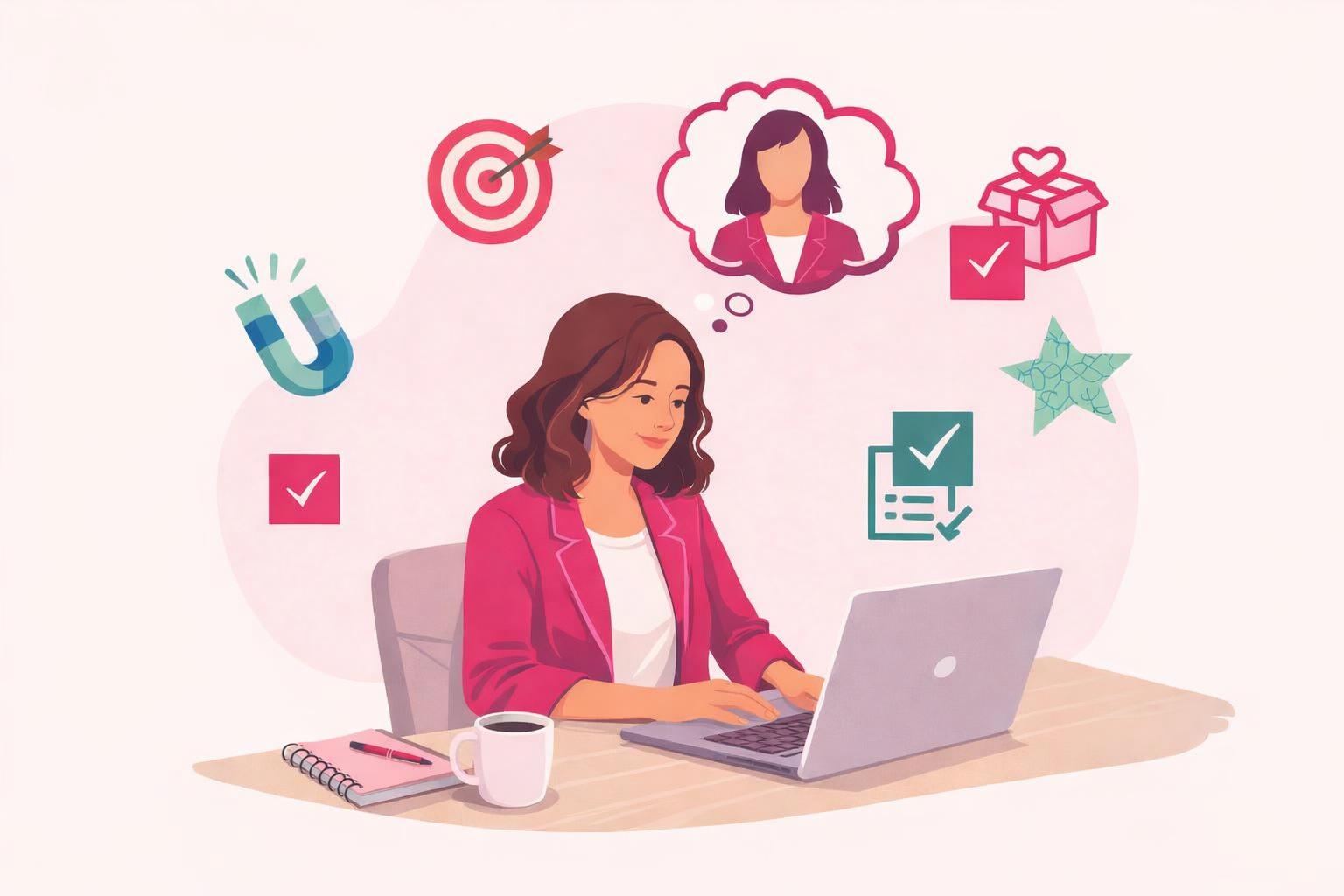 An expert explaining SEO strategies to enhance brand interaction.