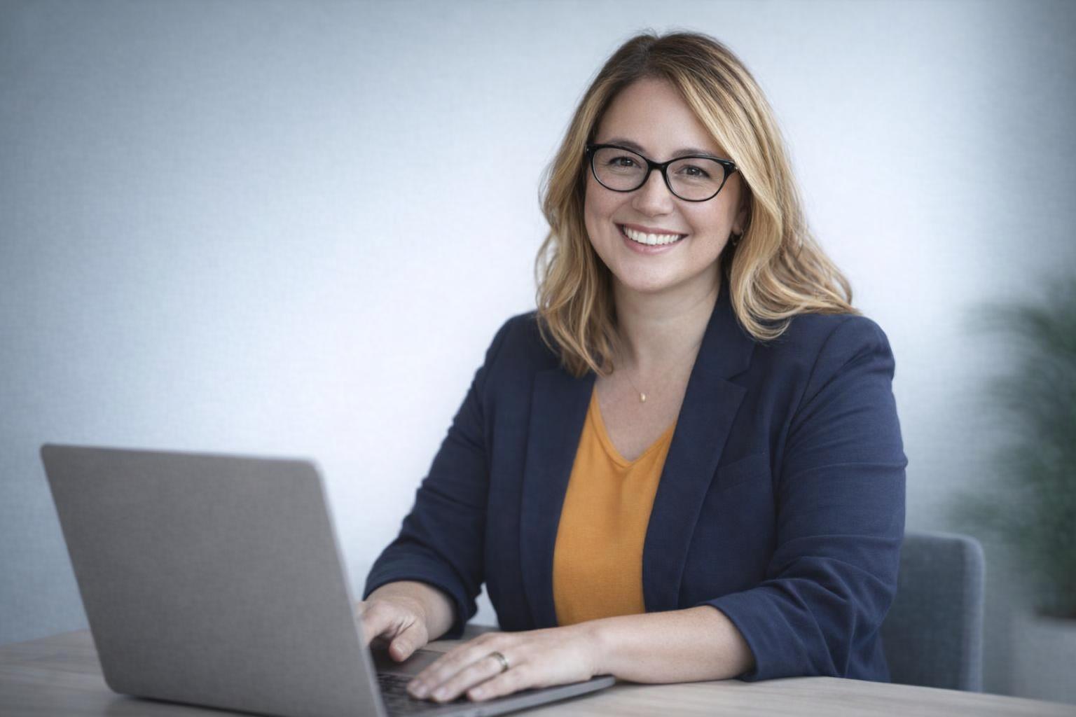 A business owner discussing digital marketing strategies with a professional advisor.