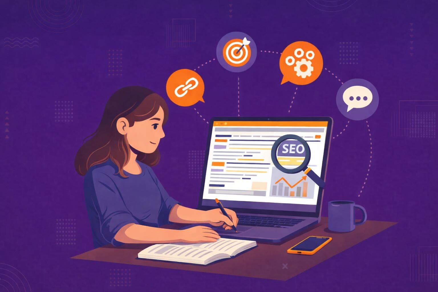 Specialist offering tailored SEO advice to freelance content creators.