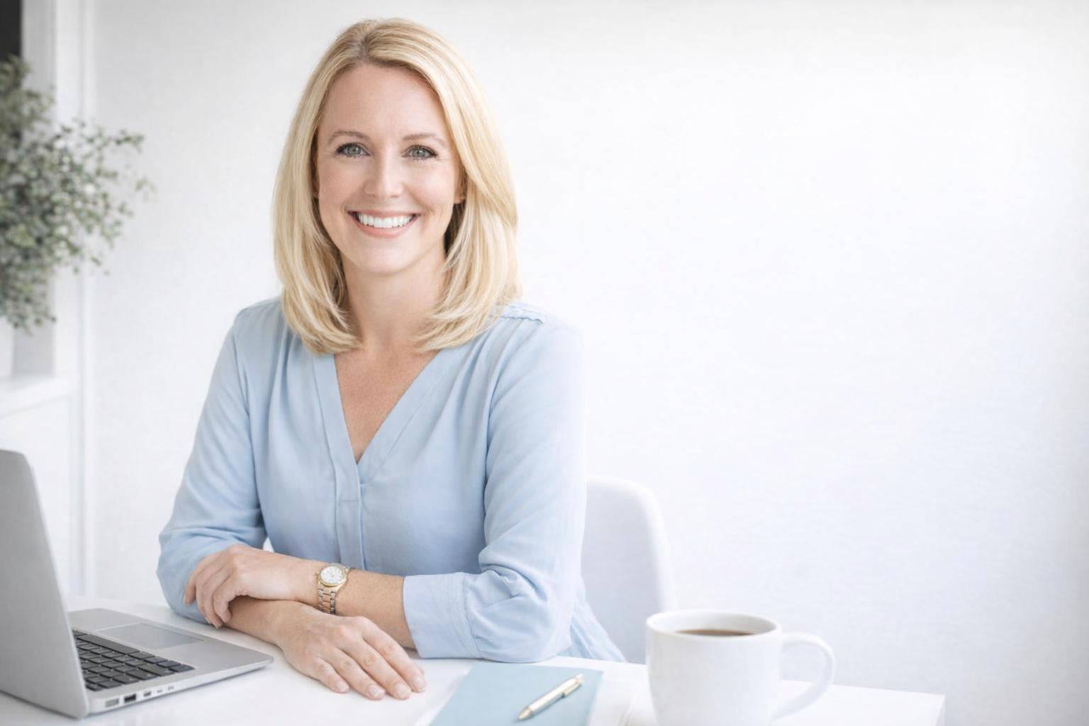 A social media influencer learning digital marketing strategies from an SEO specialist.