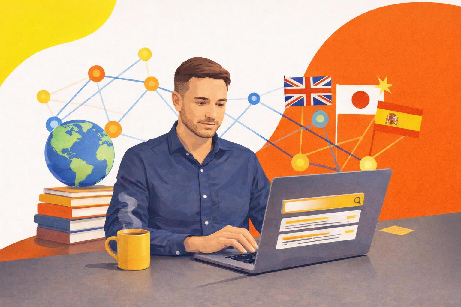 A global SEO expert guiding a team on international search optimization techniques.