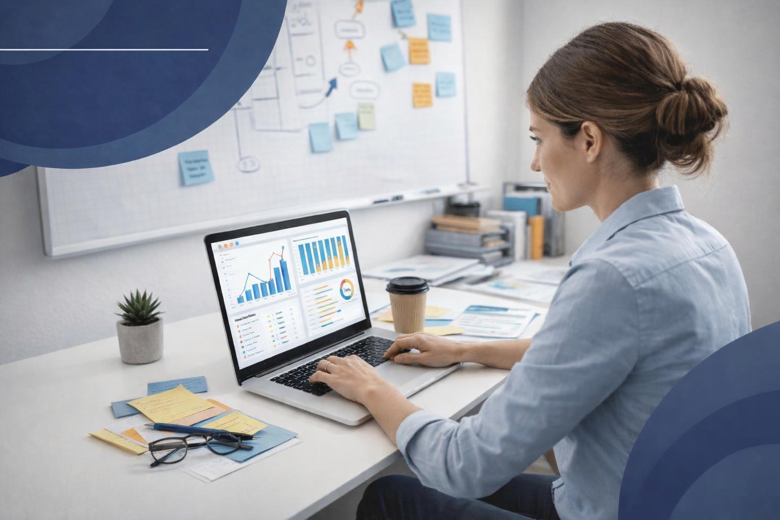 A coach celebrating with a client achieving personal SEO milestones.