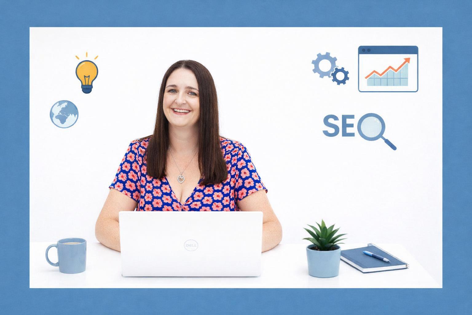 An instructor teaching fundamental search engine optimization concepts to eager learners.