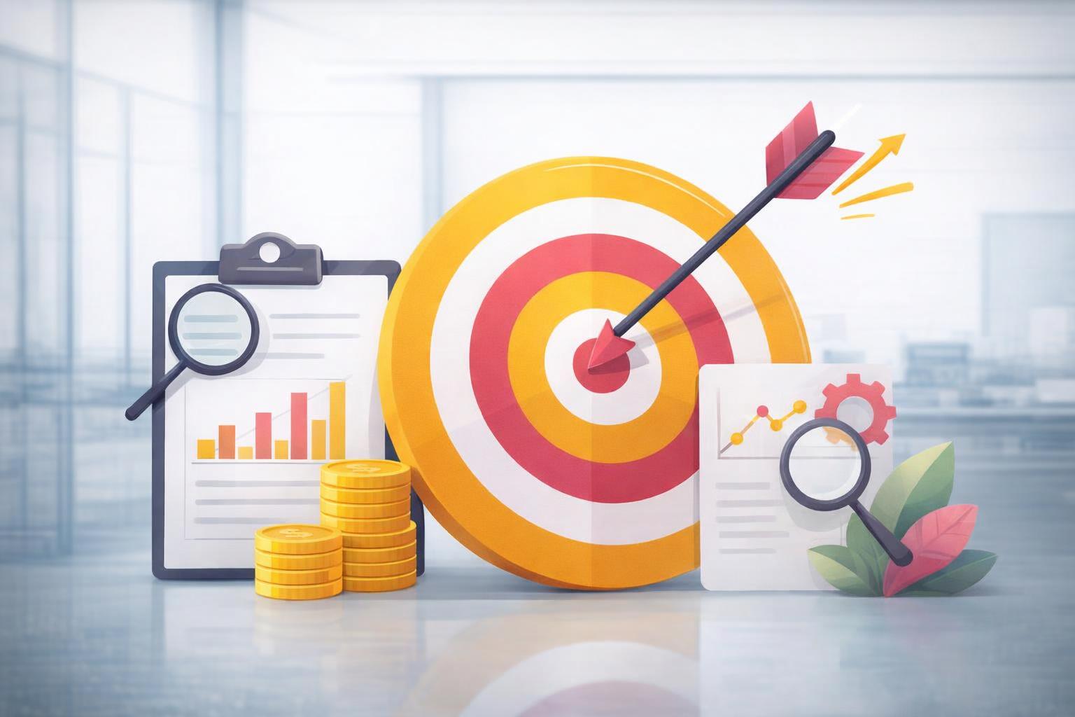 Consultant leading a session on implementing effective search engine strategies.