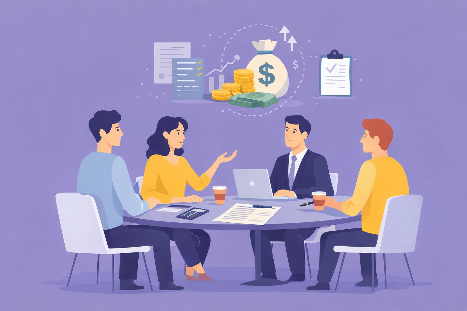 A coach guiding entrepreneurs towards achieving digital success through optimization.