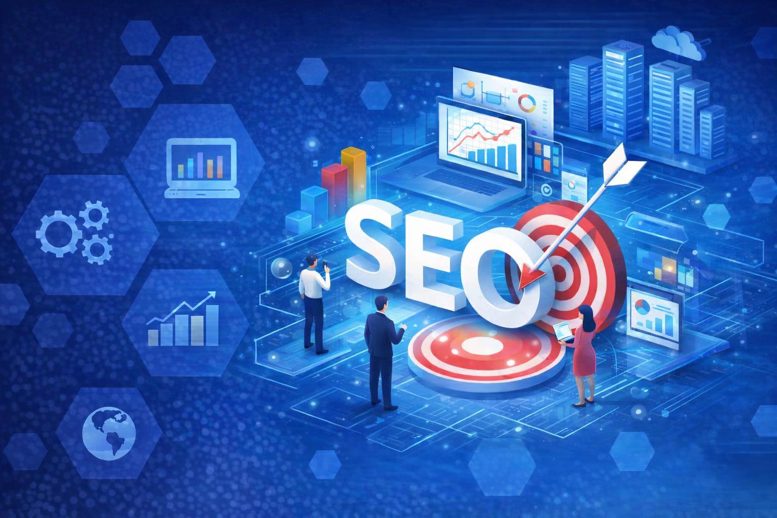 A specialist teaching techniques to manage and improve online reputations.