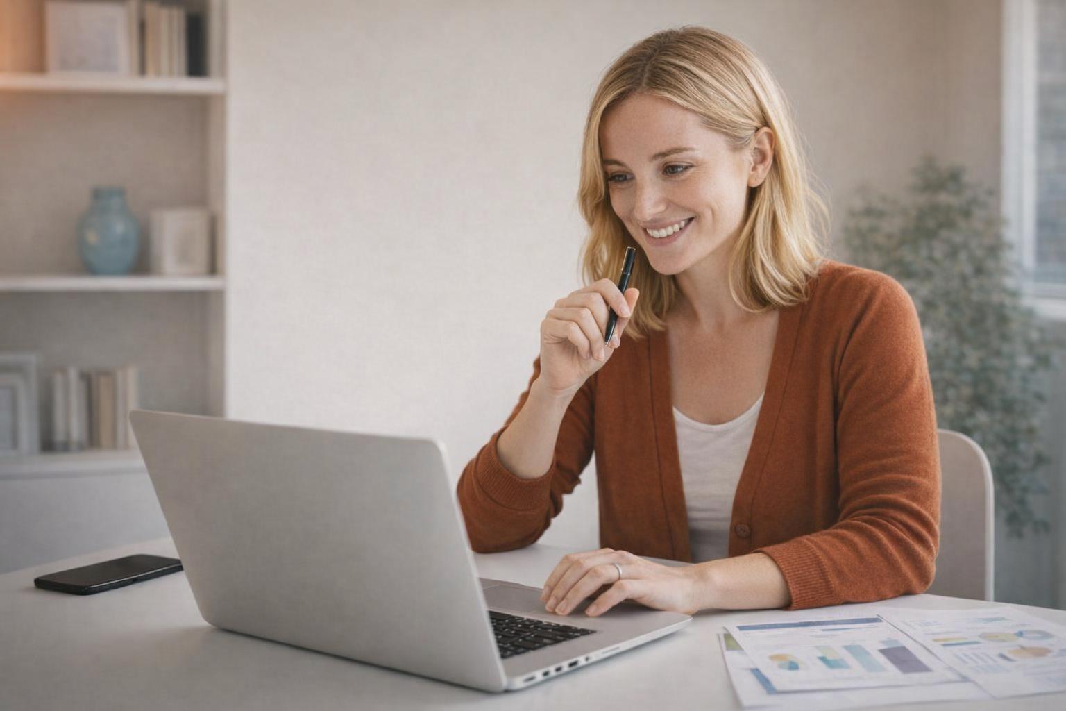 A satisfied client sharing their success story after expert search engine optimization guidance.