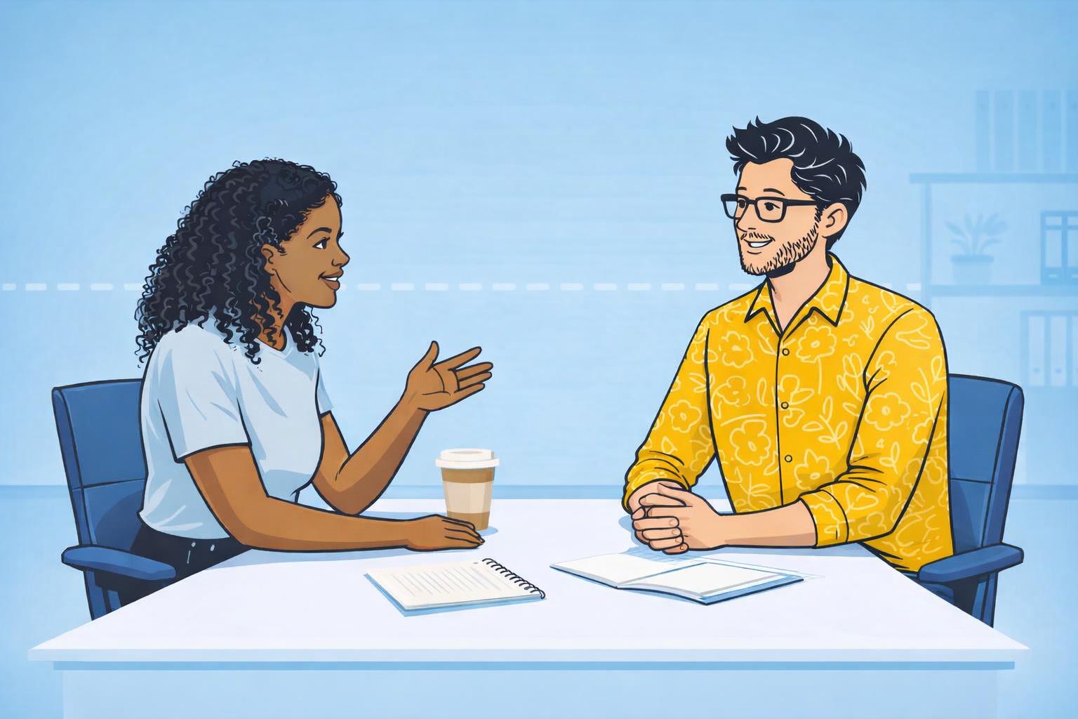 A group of professionals attentively listening to an expert in a modern conference room.