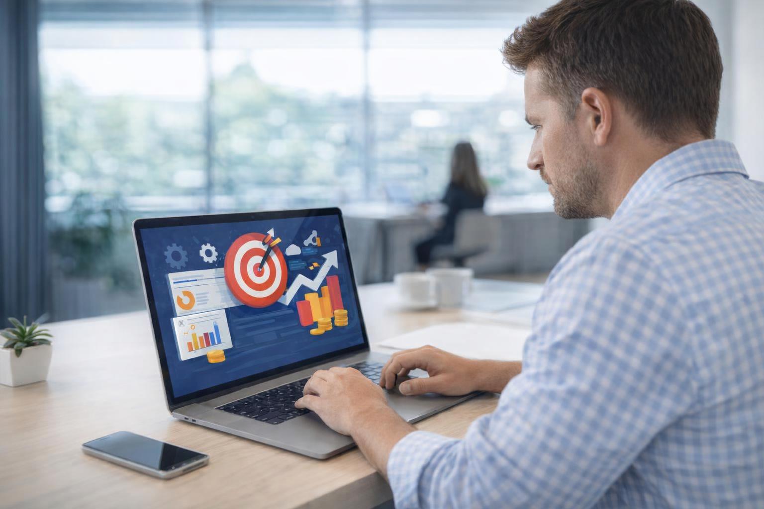 An instructor conducting a live online session on advanced SEO practices.