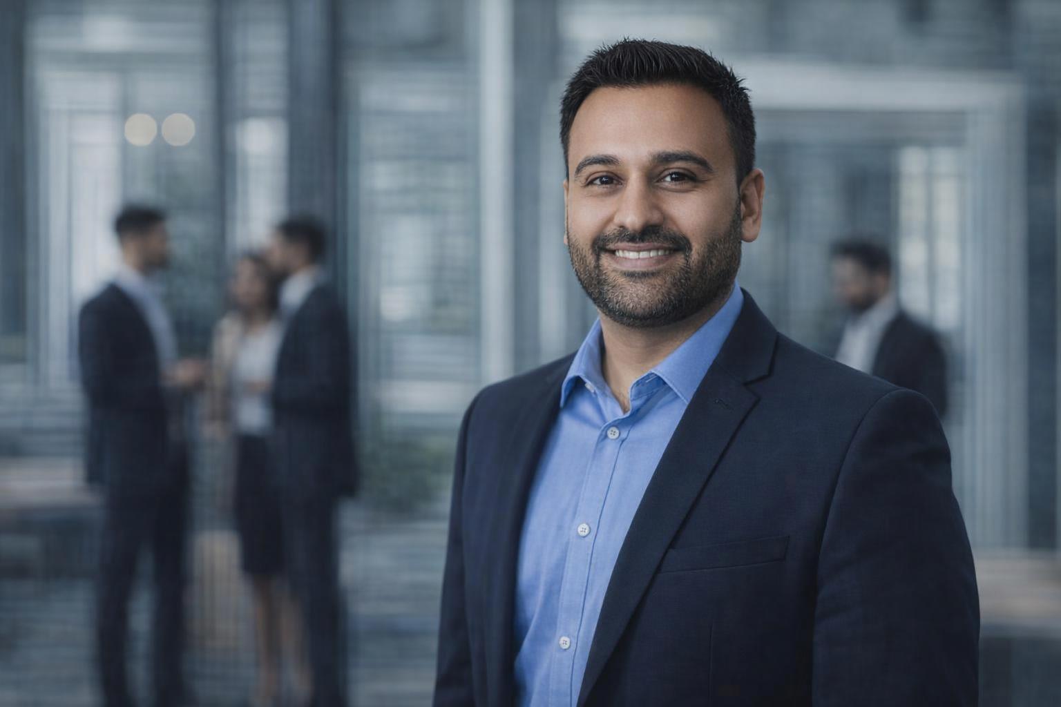 A professional consultant explaining SEO strategies to a group of attentive learners.