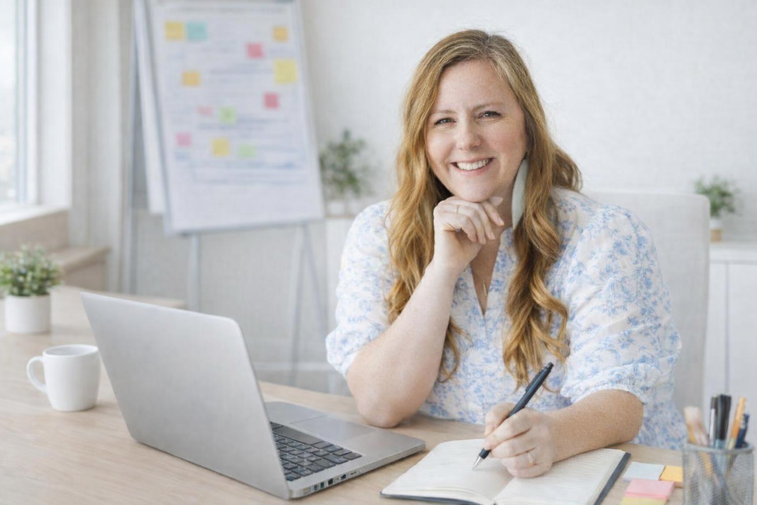 A top-rated SEO mentor leading a workshop on effective digital marketing strategies.